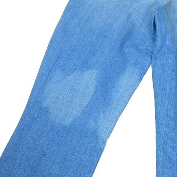 L’AGENCE Nadia High‎ Rise Crop Straight Leg Jeans, Size 24 FLAWED Project Ready! - Picture 3 of 10